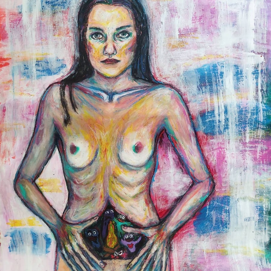 Acrylmalerei Lena Edlinger